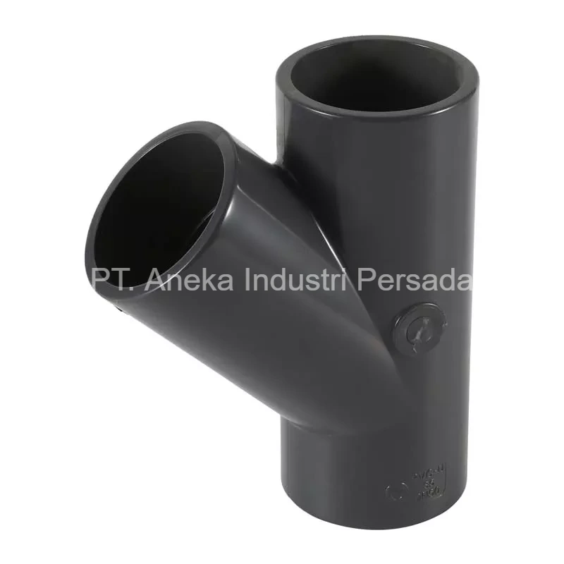 Tee Y WYE UPVC Sch 80 ASTM