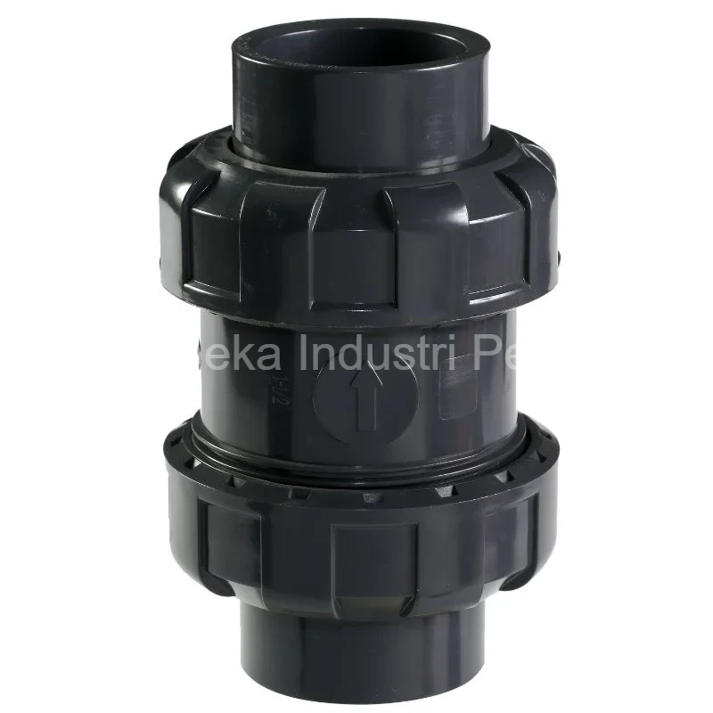 True Union Ball Check Valve UPVC ANSI